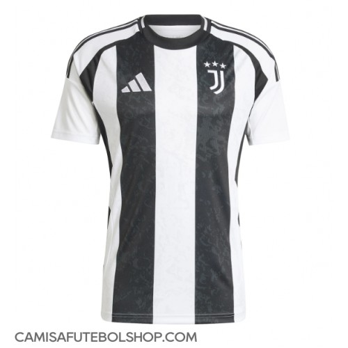 Camisa de time de futebol Juventus Replicas 1º Equipamento 2024-25 Manga Curta